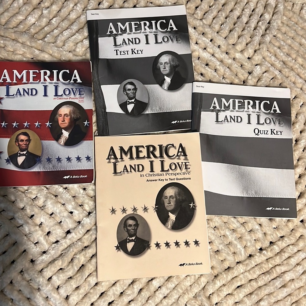 ABeka America Land I Love 8th grade bundle